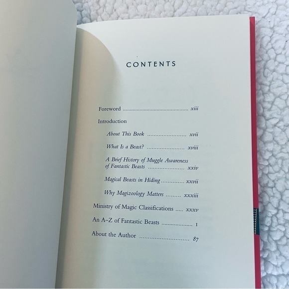 Fantastic Beasts and Where to Find Them (Harry Potter) - Hardcover by Rowling - Picture 12 of 14